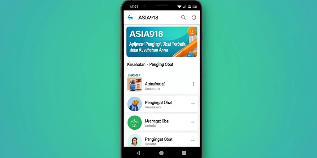 Tampilan antarmuka pengguna <strong>ASIA918</strong> yang sederhana dan informatif.