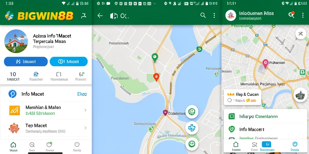 Tampilan antarmuka aplikasi BIGWIN88 yang informatif dan menarik.
